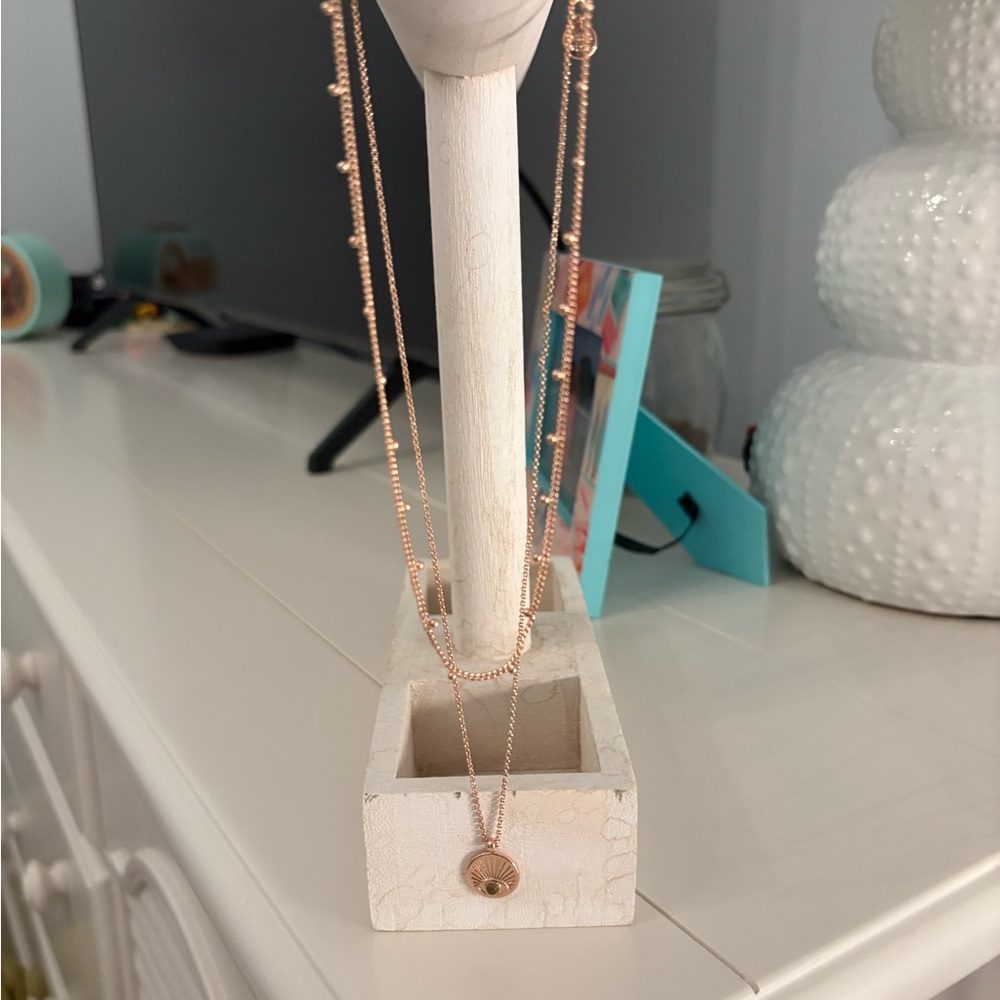 Pura Vida Rose Gold Necklace